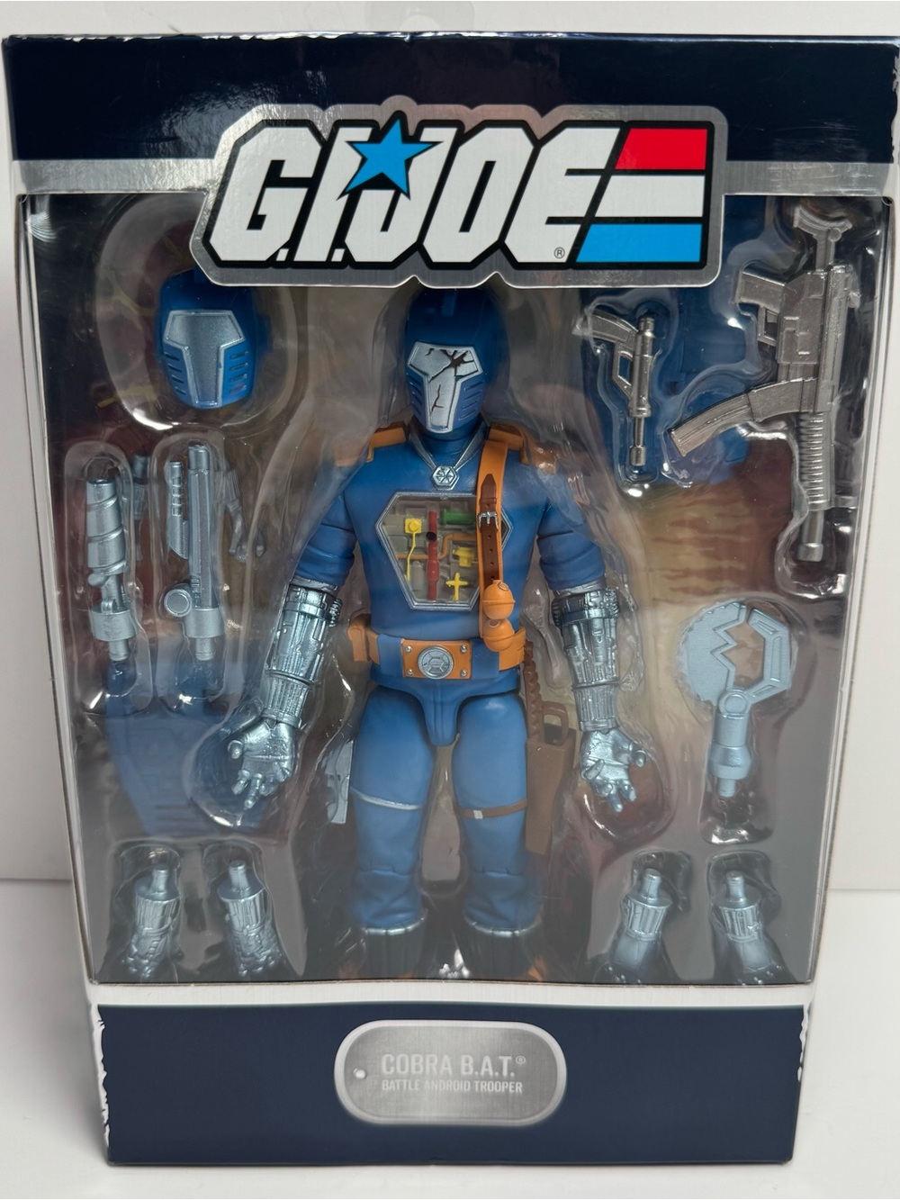GI Joe Cobra B.A.T. Battle Android Trooper Figure Super7